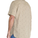 Camisa Tencel Hombre Tencelprint Verde Musgo Rockford