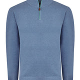 Sweater Algodón Orgánico Hombre Bilbao Celeste Rockford