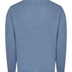 Sweater Algodón Orgánico Hombre Bilbao Celeste Rockford