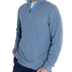 Sweater Algodón Orgánico Hombre Bilbao Celeste Rockford