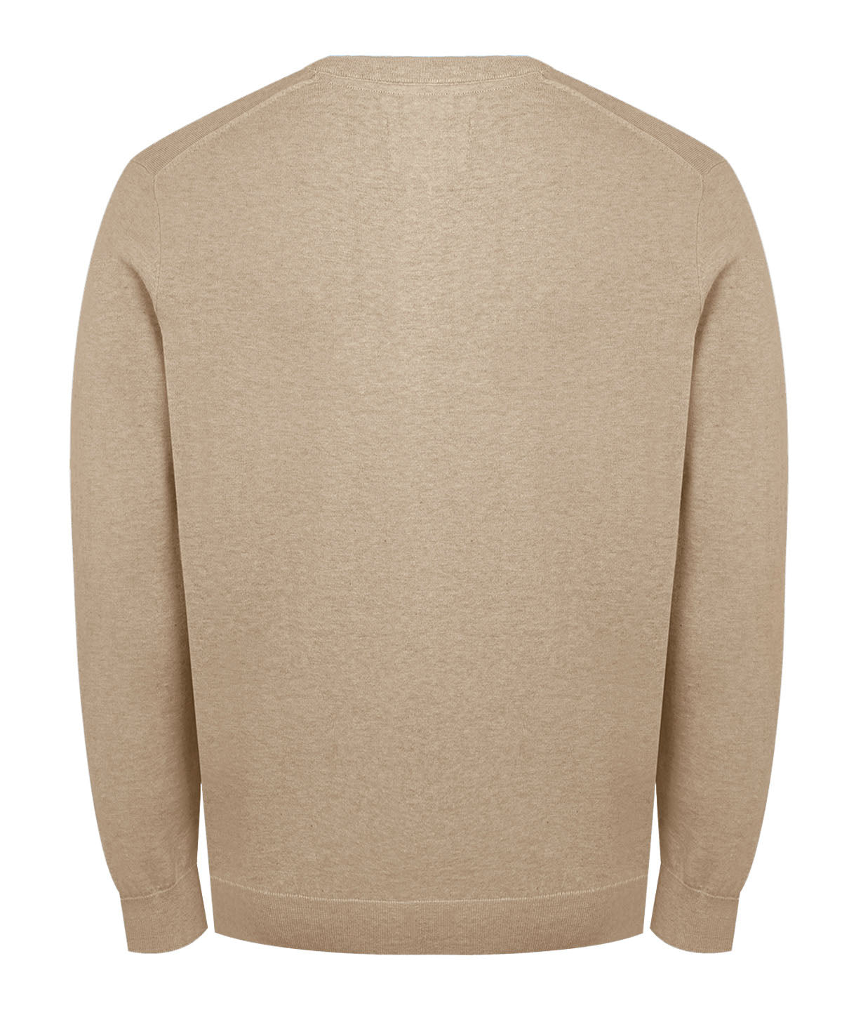 Sweater Algodón Orgánico Hombre Angri V Beige Rockford