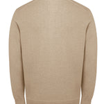 Sweater Algodón Orgánico Hombre Angri V Beige Rockford