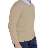 Sweater Algodón Orgánico Hombre Angri V Beige Rockford