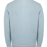 Sweater Algodón Orgánico Hombre Angri V Celeste Rockford