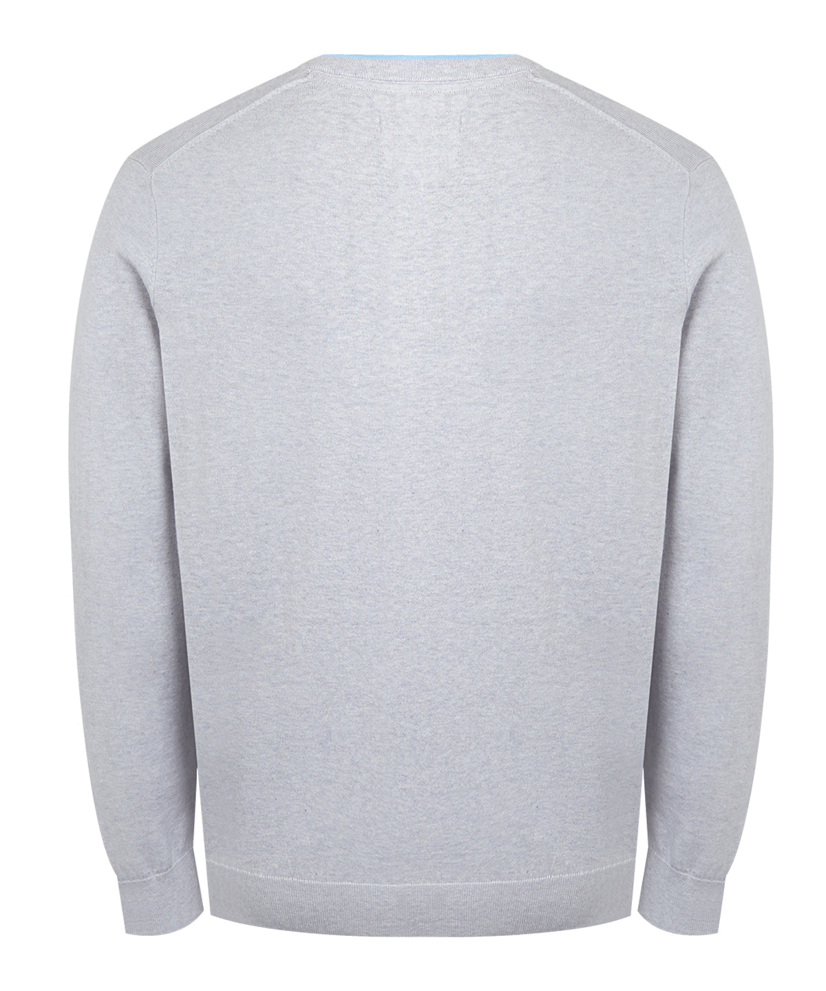 Sweater Algodón Orgánico Hombre Angri V Gris Rockford