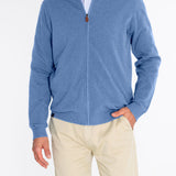 Sweater Algodón Orgánico Hombre Bilbaofull Azul Rockford