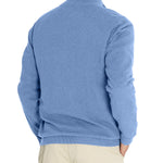 Sweater Algodón Orgánico Hombre Bilbaofull Azul Rockford