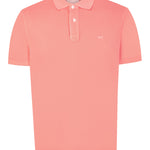 Polera Algodón Orgánico Hombre Piquepro Rosado Rockford