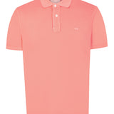 Polera Algodón Orgánico Hombre Piquepro Rosado Rockford