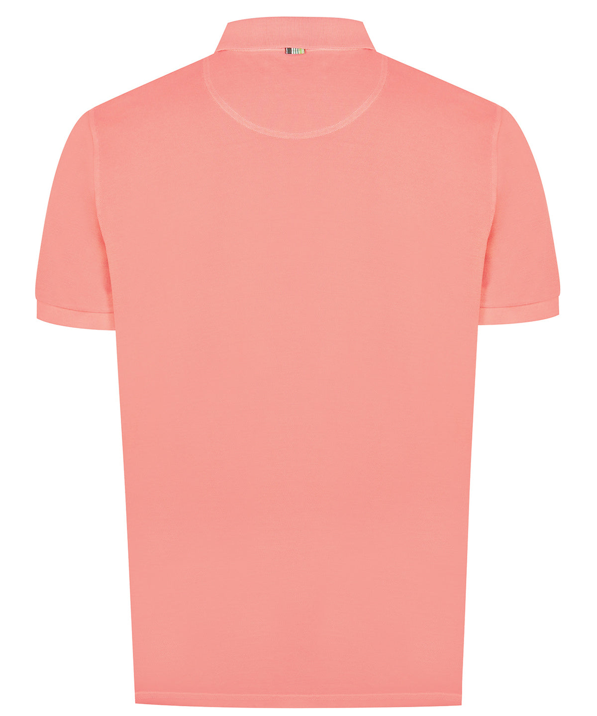 Polera Algodón Orgánico Hombre Piquepro Rosado Rockford