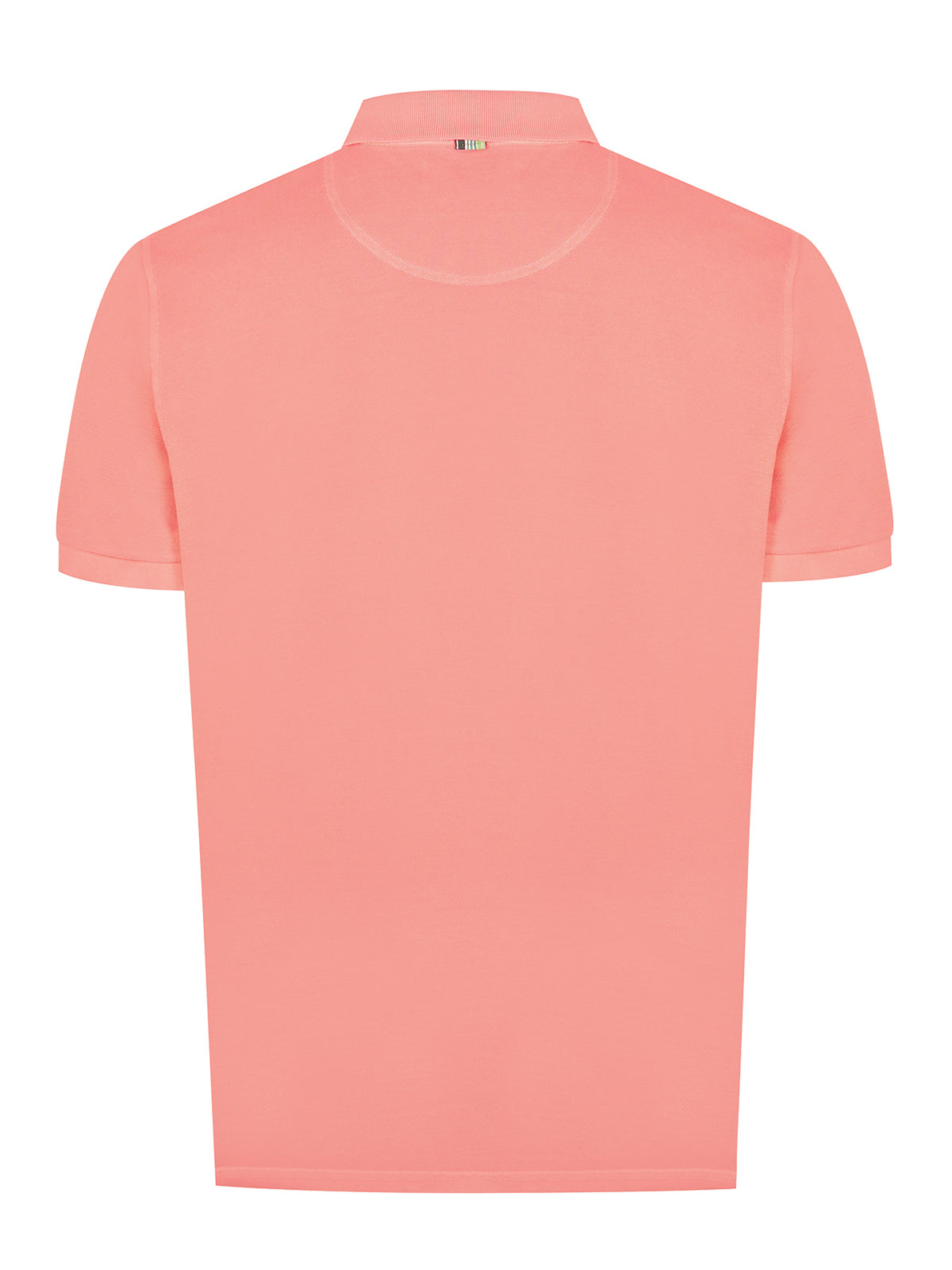 Polera Algodón Orgánico Hombre Piquepro Rosado Rockford