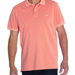 Polera Algodón Orgánico Hombre Piquepro Rosado Rockford
