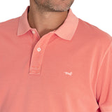 Polera Algodón Orgánico Hombre Piquepro Rosado Rockford