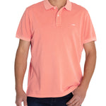 Polera Algodón Orgánico Hombre Piquepro Rosado Rockford
