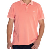 Polera Algodón Orgánico Hombre Piquepro Rosado Rockford
