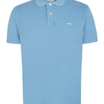 Polera Algodón Orgánico Hombre Piquepro Celeste Rockford
