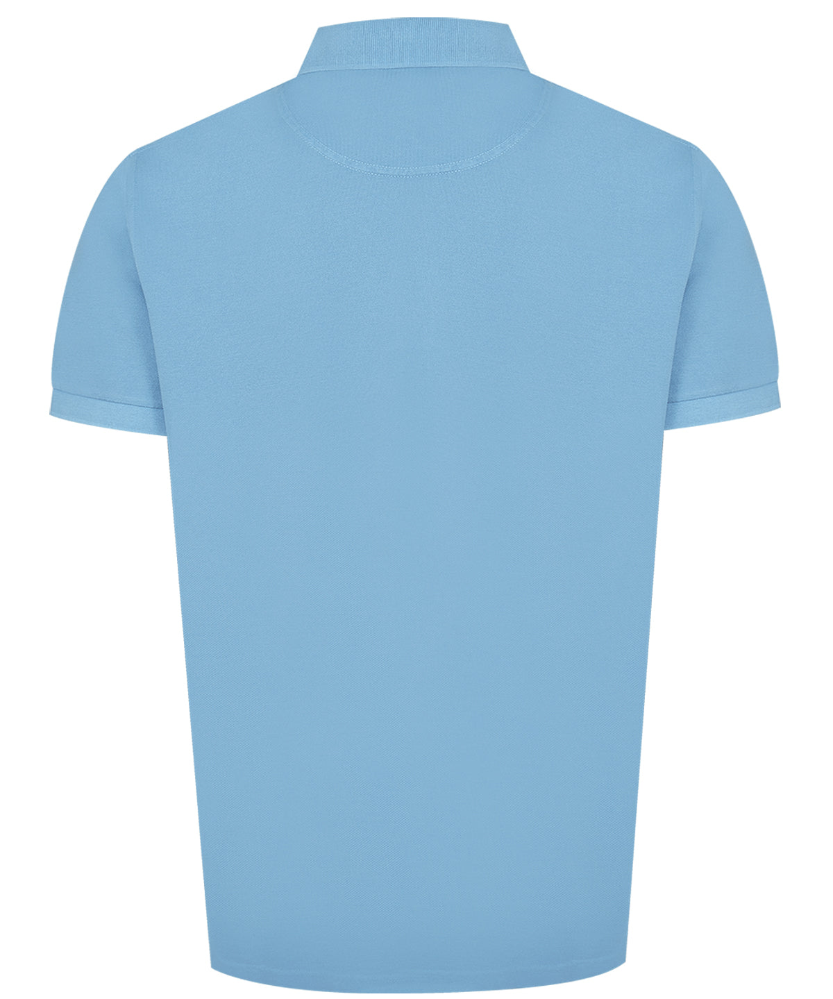 Polera Algodón Orgánico Hombre Piquepro Celeste Rockford