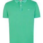 Polera Algodón Orgánico Hombre Piquepro Verde Rockford