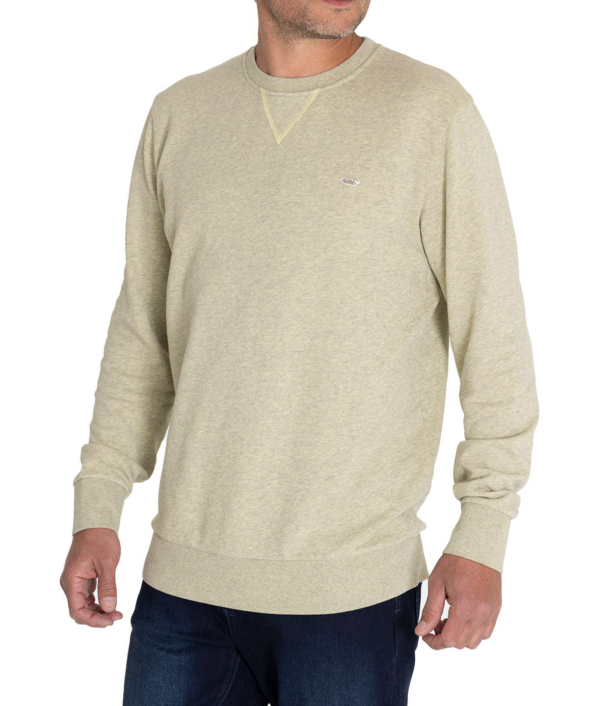 Polerón Algodón Orgánico Hombre Frateli Amarillo Rockford