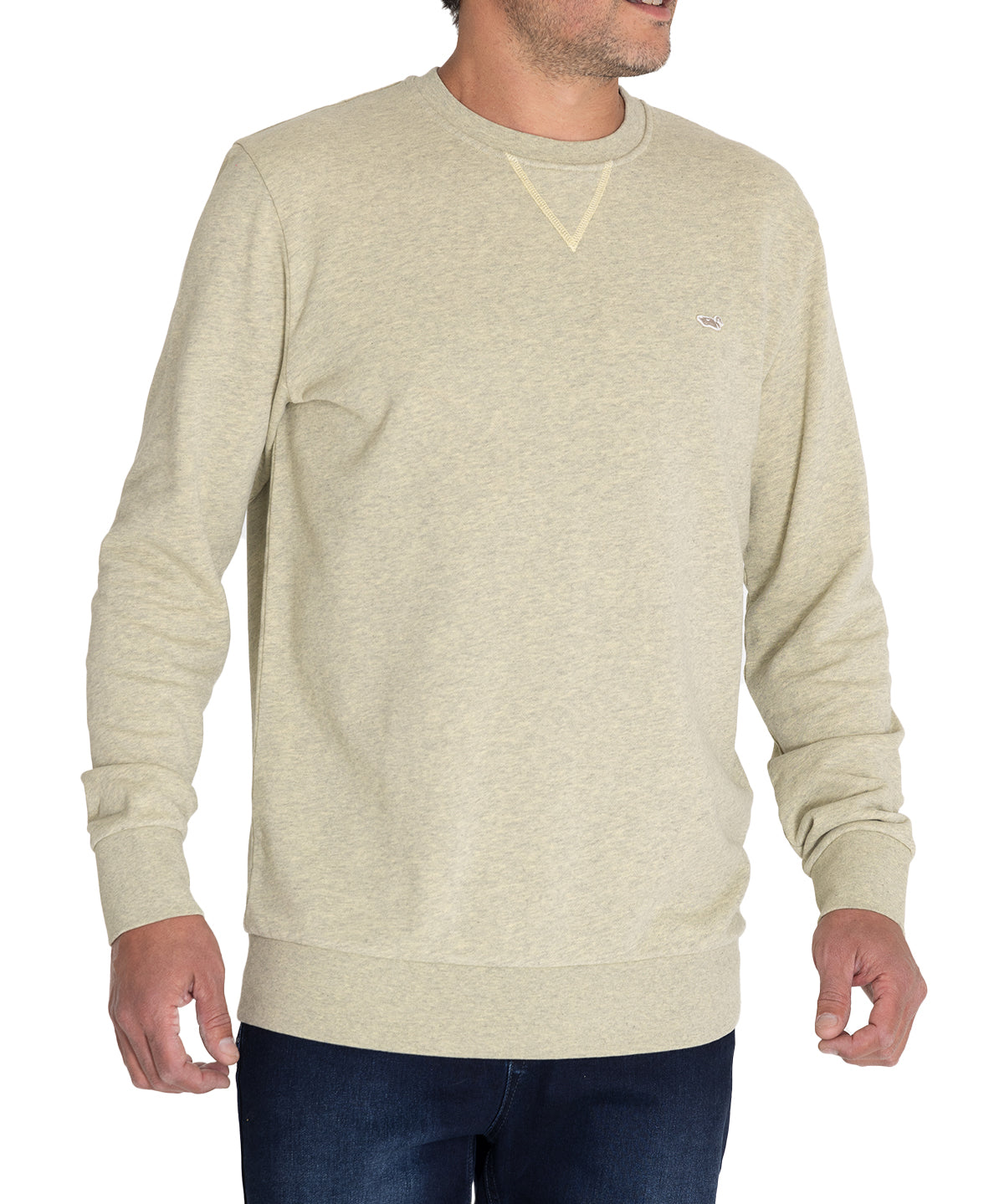 Polerón Algodón Orgánico Hombre Frateli Amarillo Rockford