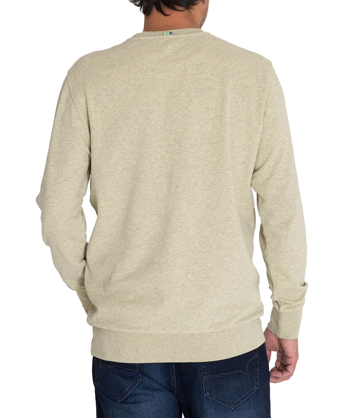 Polerón Algodón Orgánico Hombre Frateli Amarillo Rockford