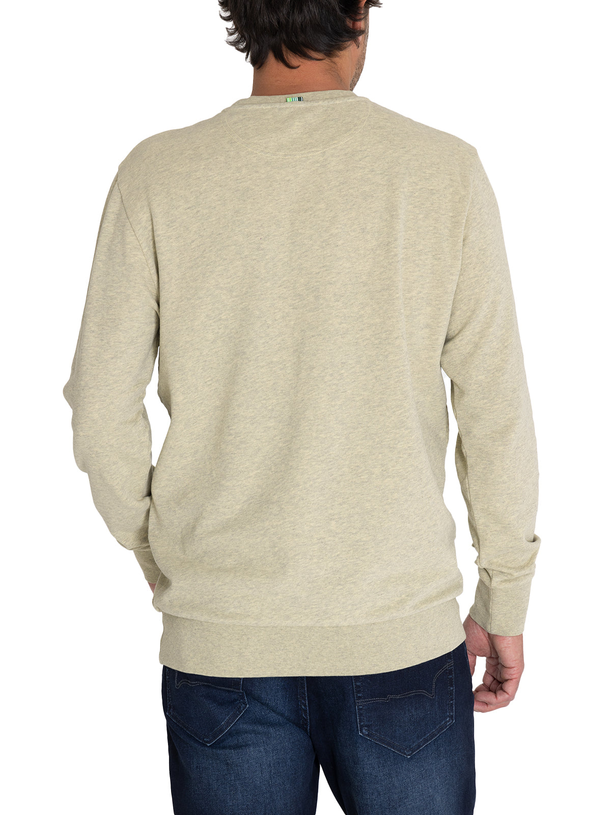 Polerón Algodón Orgánico Hombre Frateli Amarillo Rockford