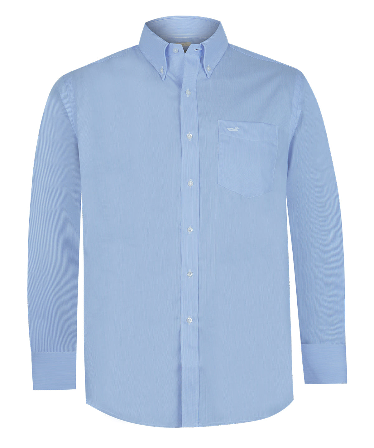 Camisa Cuello Button-Down Hombre Easyiron Azul Rockford