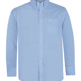 Camisa Cuello Button-Down Hombre Easyiron Azul Rockford