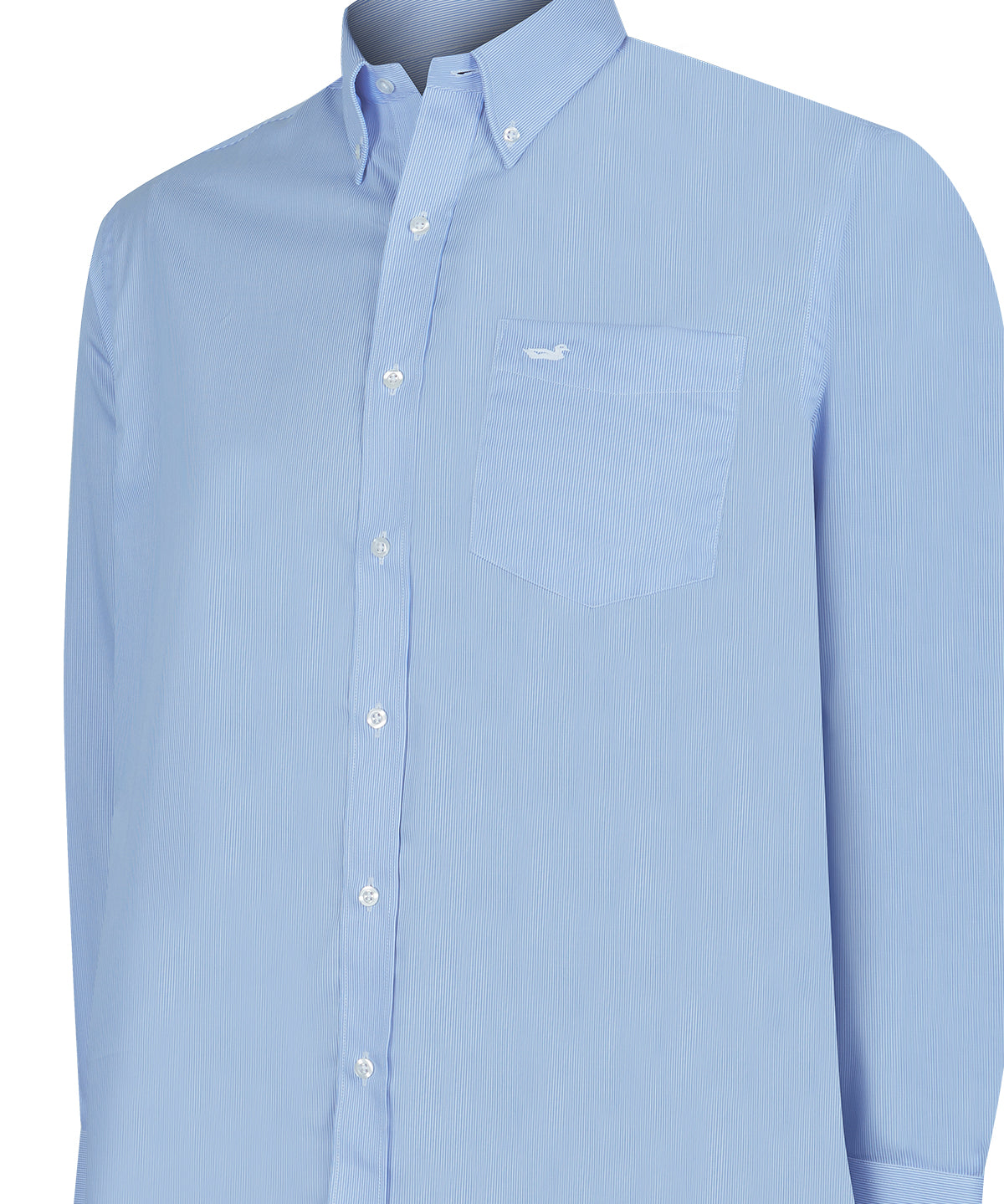 Camisa Cuello Button-Down Hombre Easyiron Azul Rockford