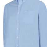Camisa Cuello Button-Down Hombre Easyiron Azul Rockford