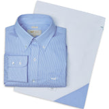 Camisa Cuello Button-Down Hombre Easyiron Azul Rockford