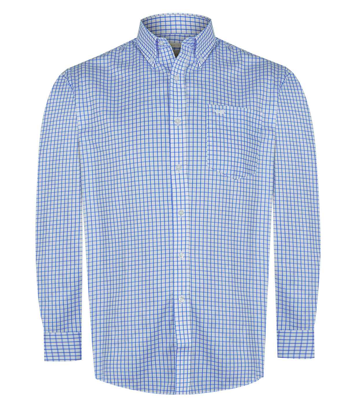 Camisa Cuello Button-Down Hombre Easyiron Azul Oscuro Rockford