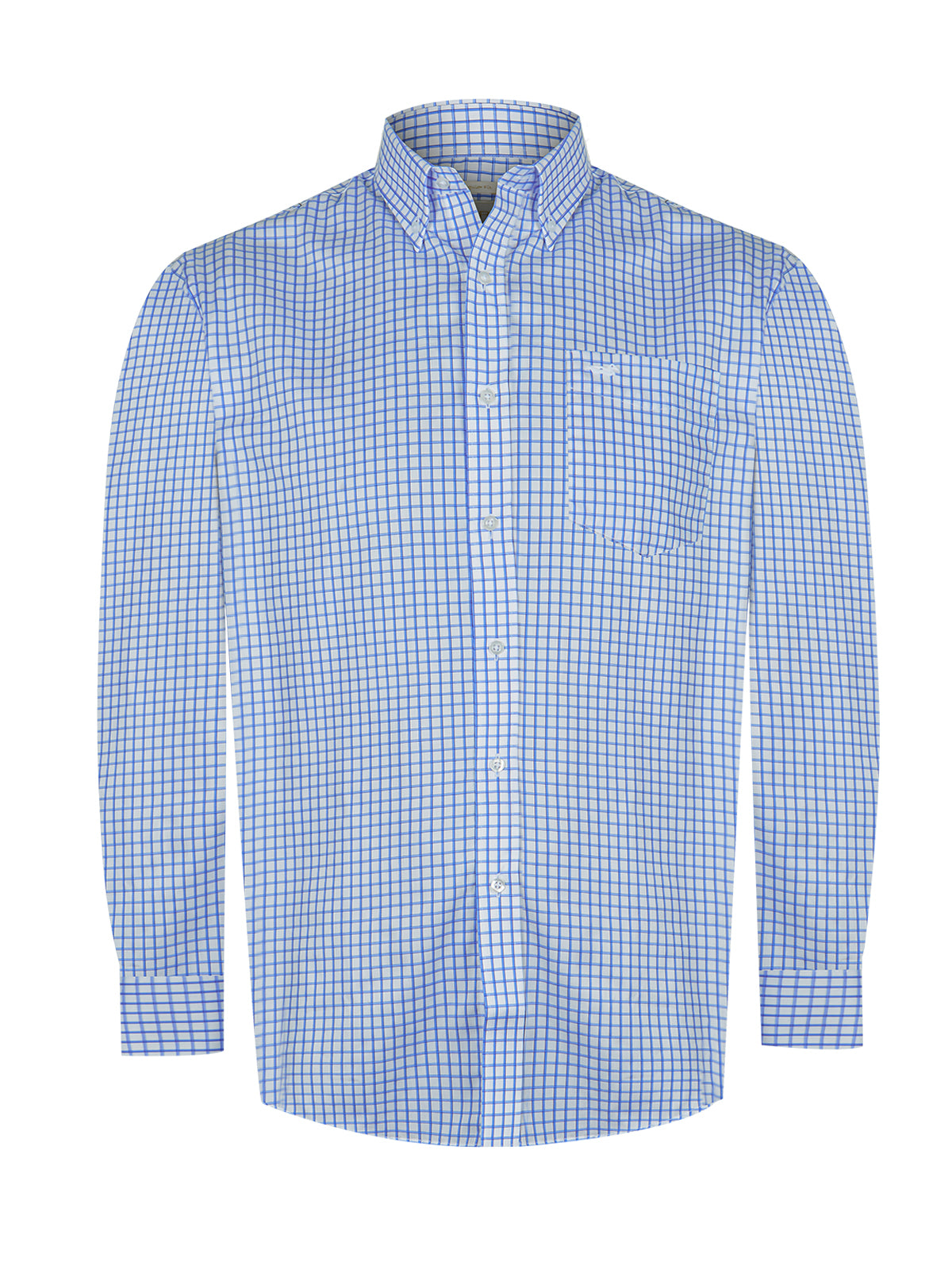 Camisa Cuello Button-Down Hombre Easyiron Azul Oscuro Rockford