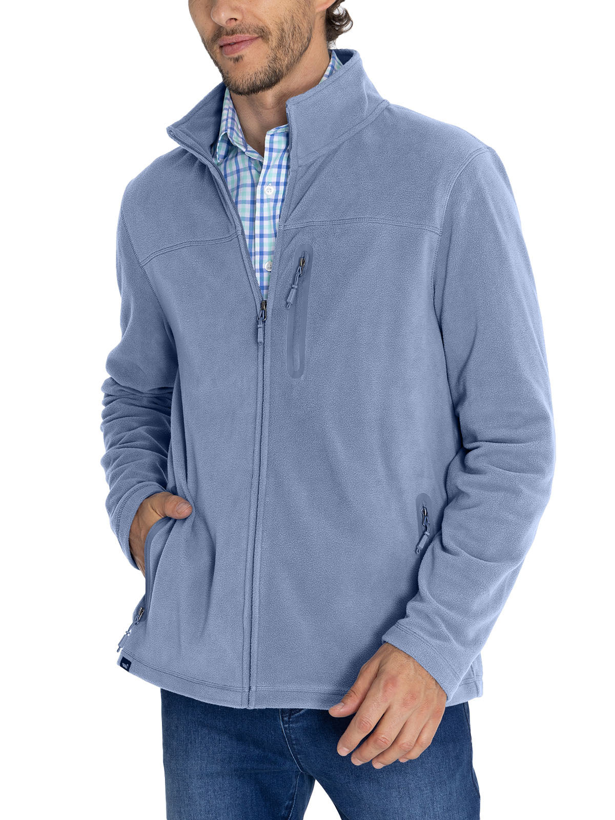 Polar Fibras Recicladas Hombre Glasgow Azul Rockford