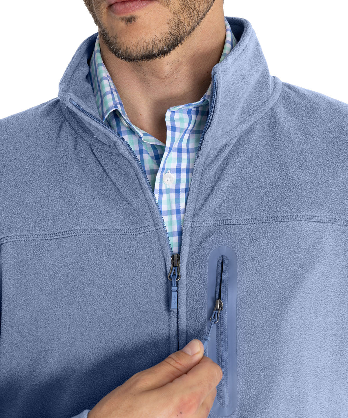Polar Fibras Recicladas Hombre Glasgow Azul Rockford