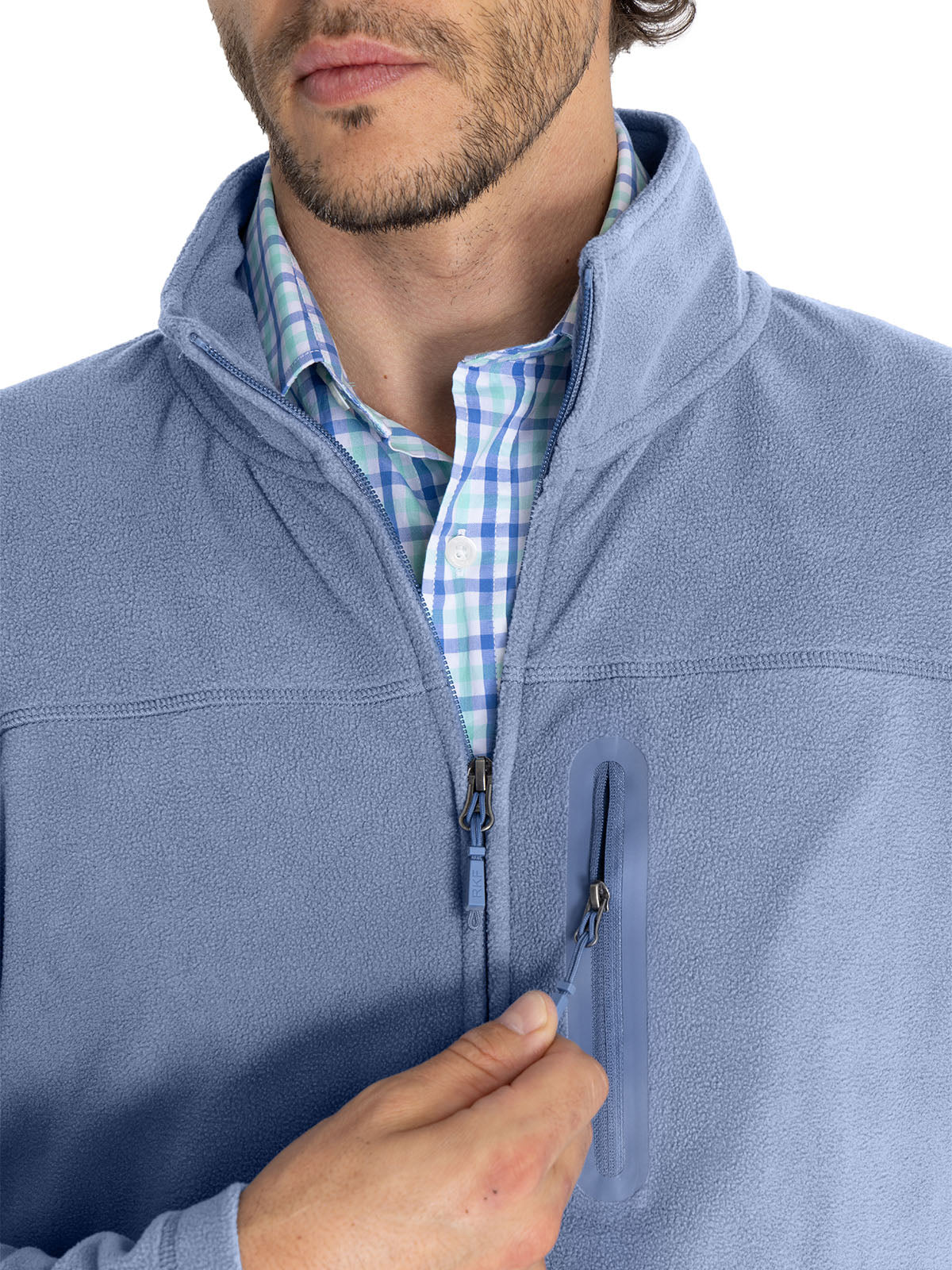 Polar Fibras Recicladas Hombre Glasgow Azul Rockford