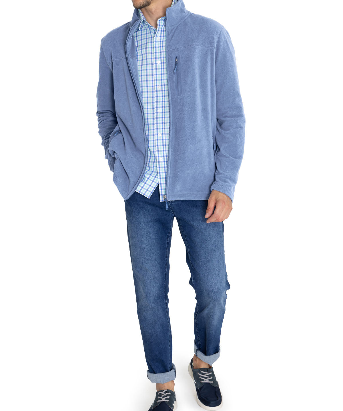 Polar Fibras Recicladas Hombre Glasgow Azul Rockford