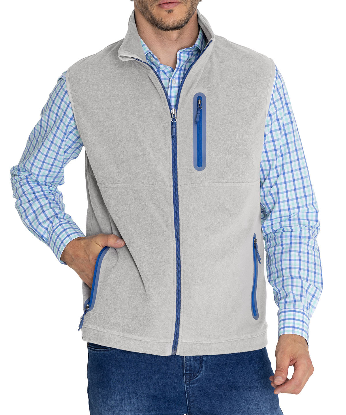Polar Fibras Recicladas Hombre Arienzo Gris Rockford
