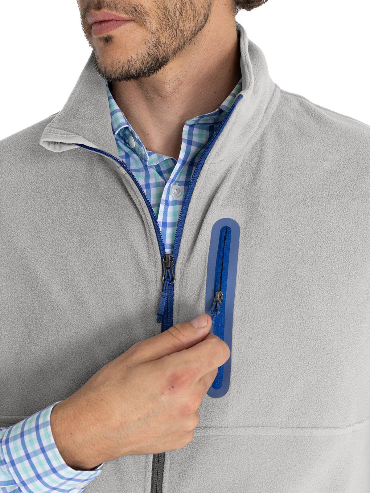 Polar Fibras Recicladas Hombre Arienzo Gris Rockford