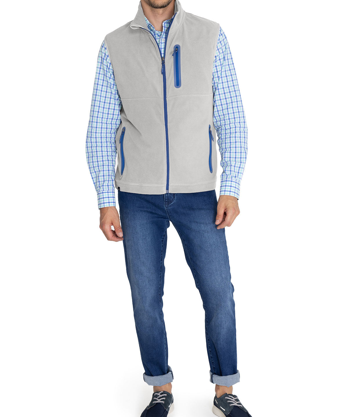 Polar Fibras Recicladas Hombre Arienzo Gris Rockford