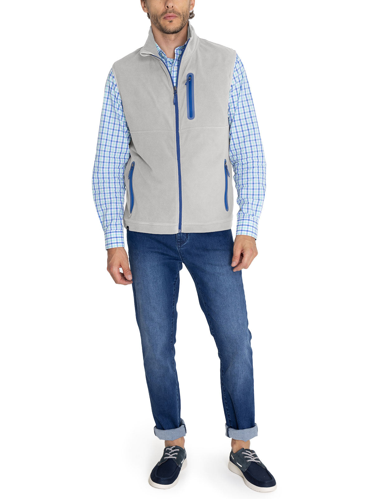 Polar Fibras Recicladas Hombre Arienzo Gris Rockford
