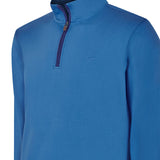 Polerón Algodón Orgánico Hombre Riminihalf Azul Rockford