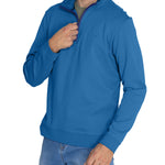 Polerón Algodón Orgánico Hombre Riminihalf Azul Rockford