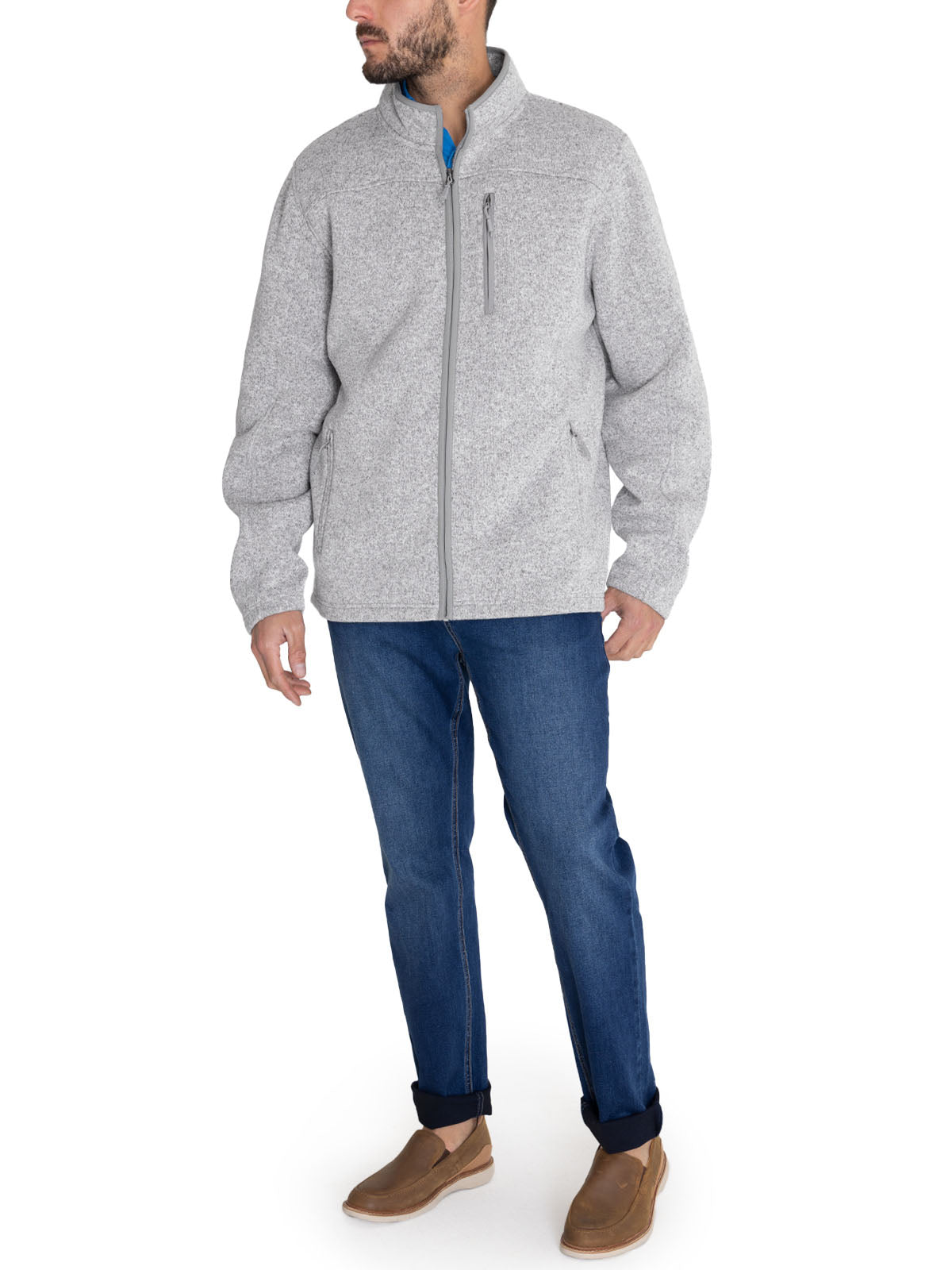 Polar Fibras Recicladas Hombre Arizonaful Gris Rockford