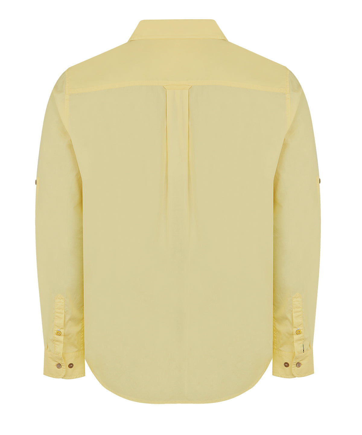 Camisa Algodón Orgánico Hombre Galiton Amarillo Rockford
