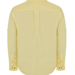 Camisa Algodón Orgánico Hombre Galiton Amarillo Rockford