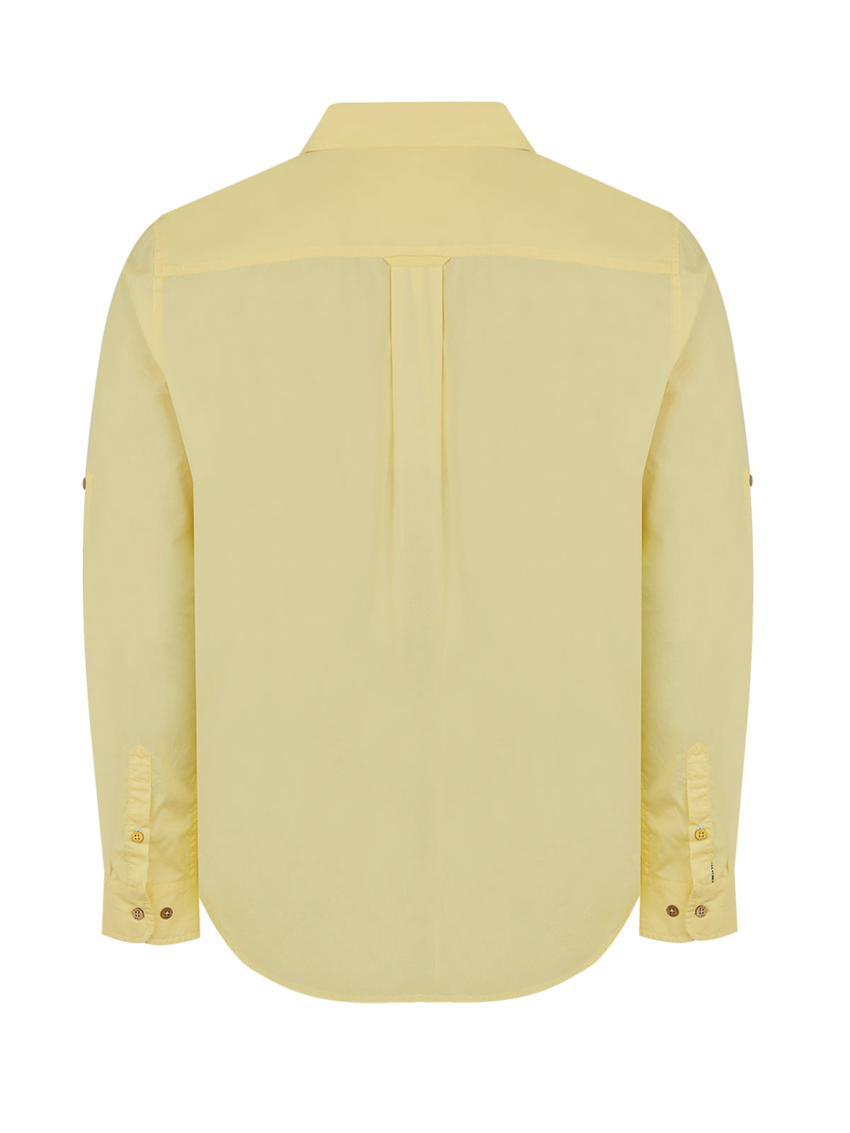 Camisa Algodón Orgánico Hombre Galiton Amarillo Rockford