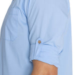 Camisa Algodón Orgánico Hombre Galiton Celeste Rockford