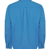 Camisa Algodón Orgánico Hombre Galiton Azulino Rockford