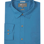 Camisa Algodón Orgánico Hombre Galiton Azulino Rockford